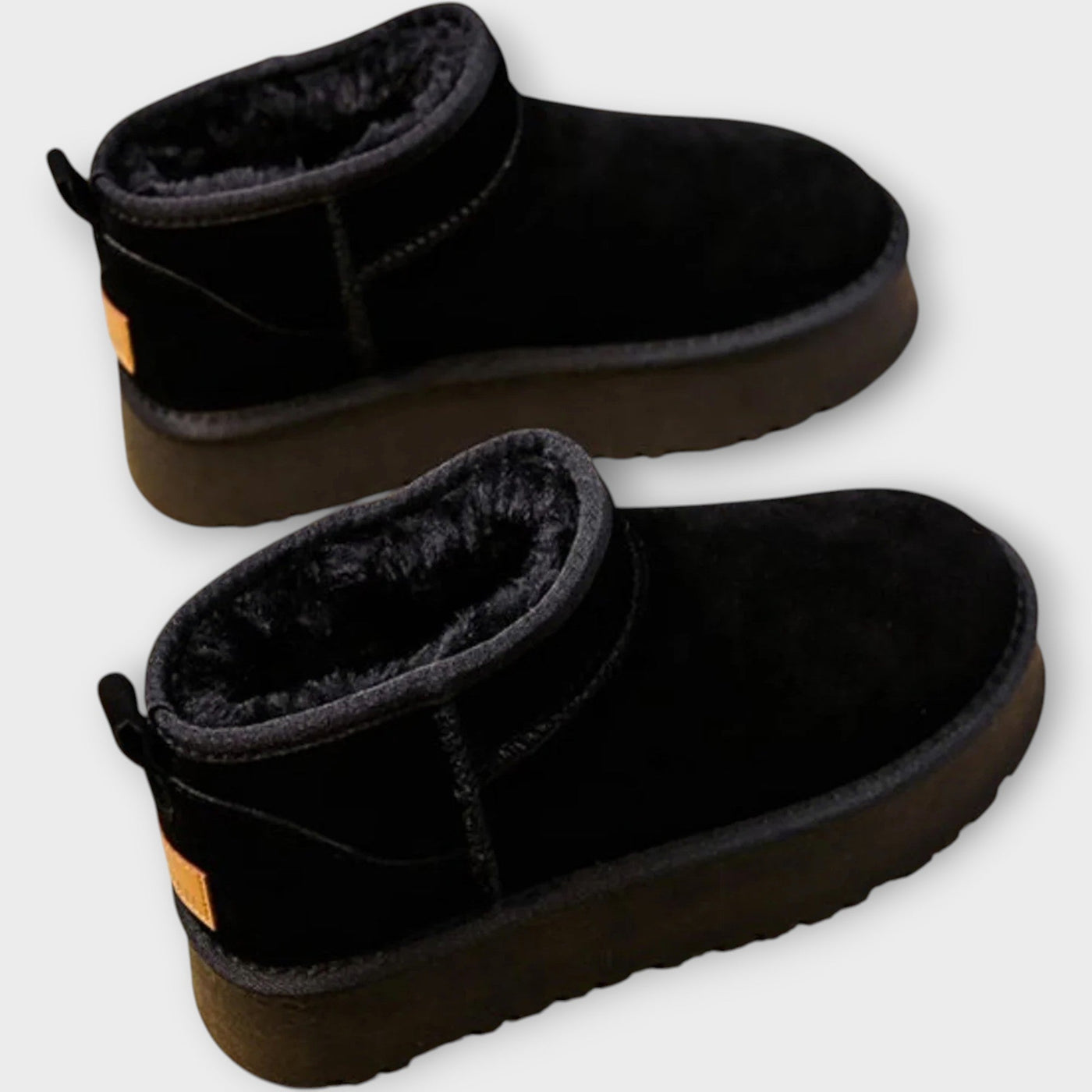 Comfortable suede boots