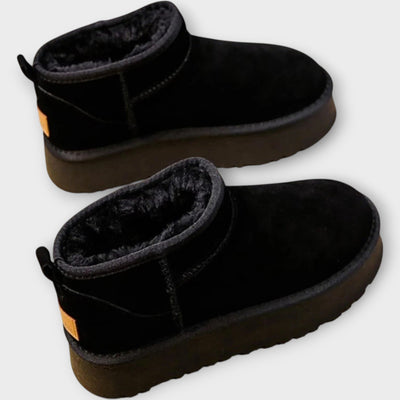Comfortable suede boots