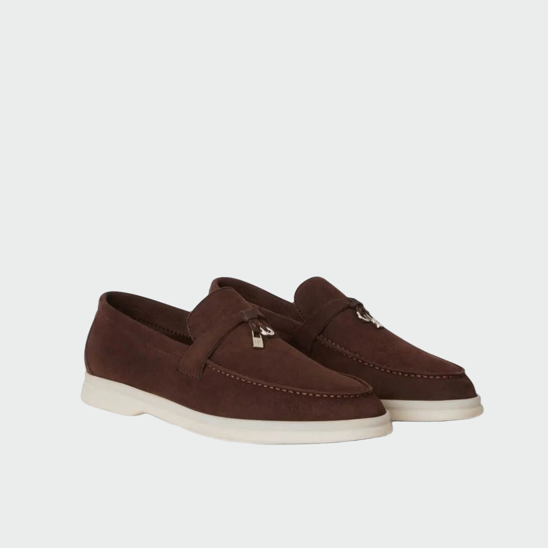 Luxurious Suede Loafer Flats