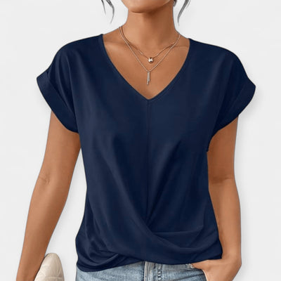Elegant V-neck shirt