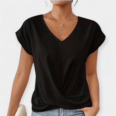 Elegant V-neck shirt