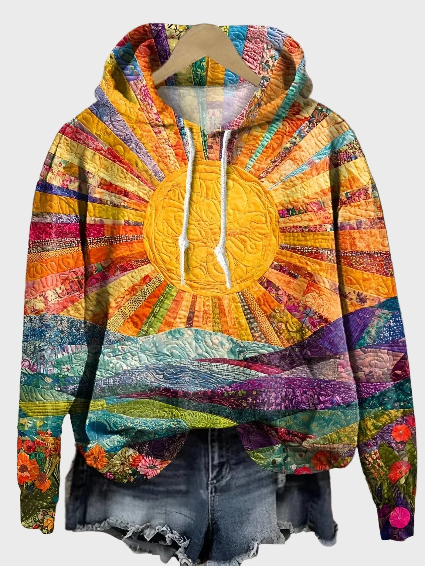 Sunbeam print sweatshirt