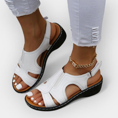 Leather sandals