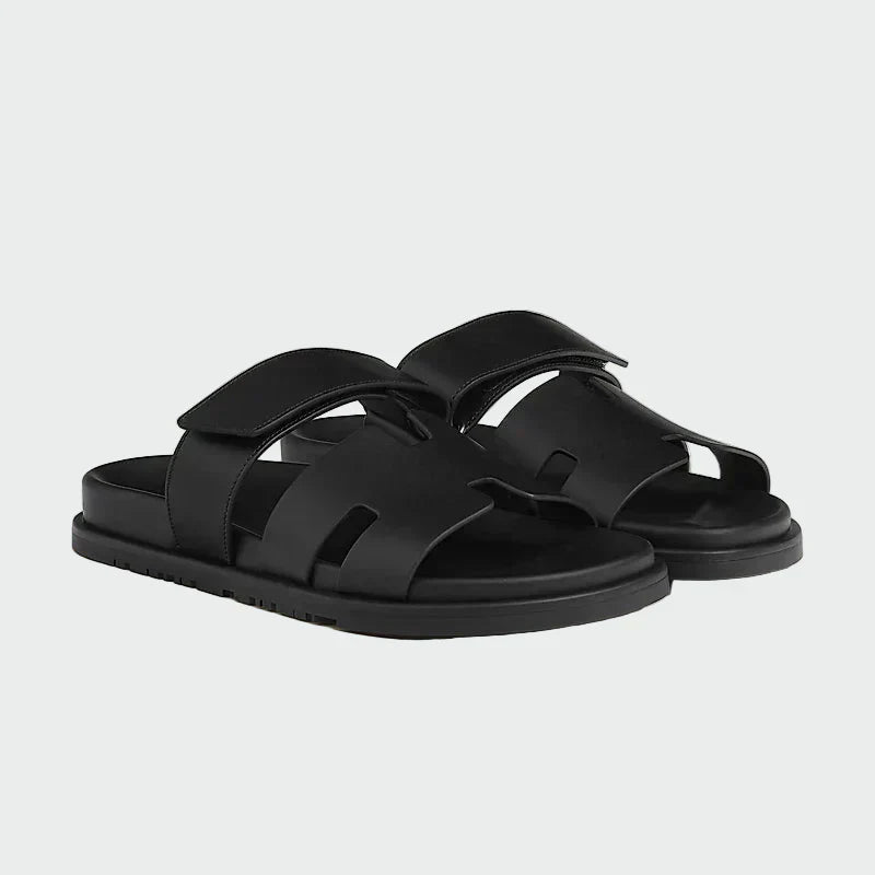 Minimalist H-Strap Comfort Slide Sandals