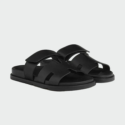Minimalist H-Strap Comfort Slide Sandals