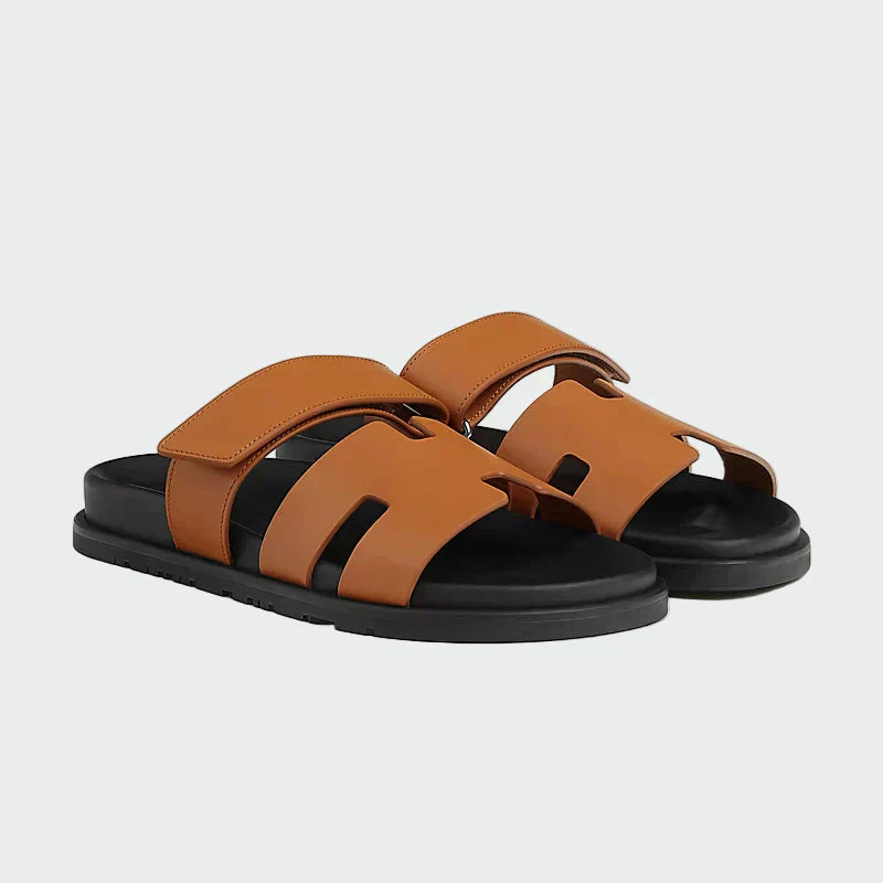 Minimalist H-Strap Comfort Slide Sandals