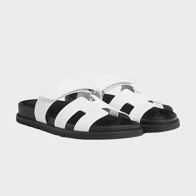 Minimalist H-Strap Comfort Slide Sandals