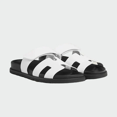 Minimalist H-Strap Comfort Slide Sandals