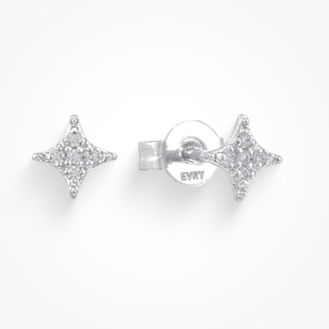 Star-shaped earrings