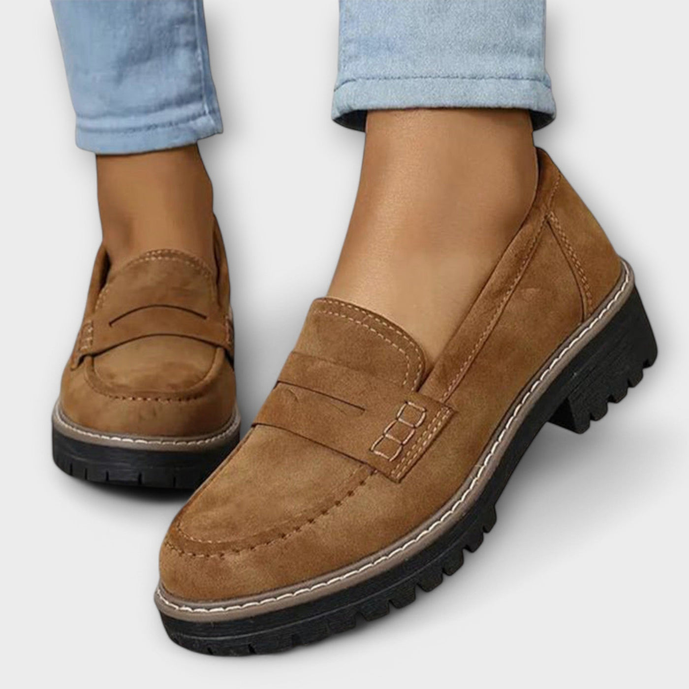 Chunky loafers