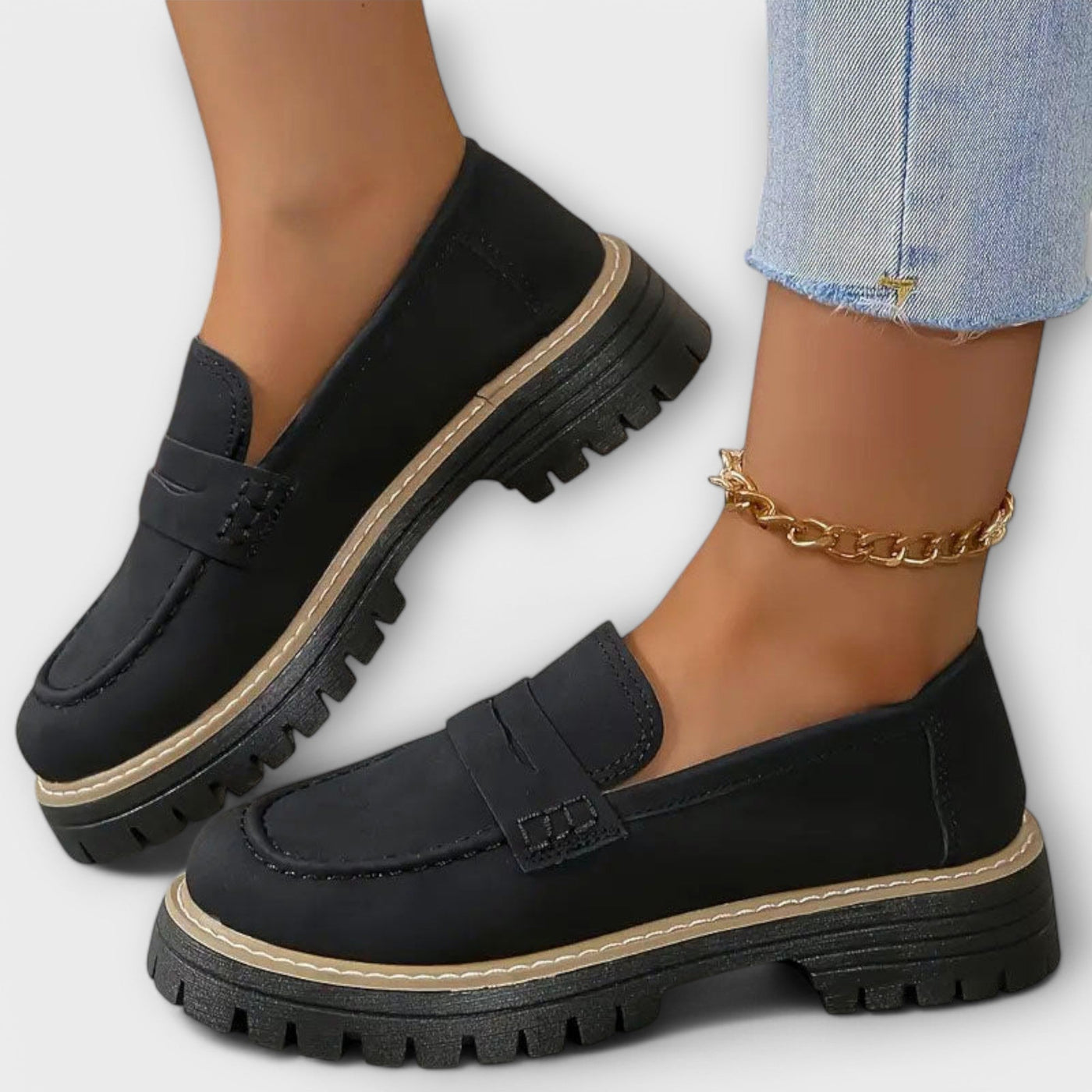 Chunky loafers