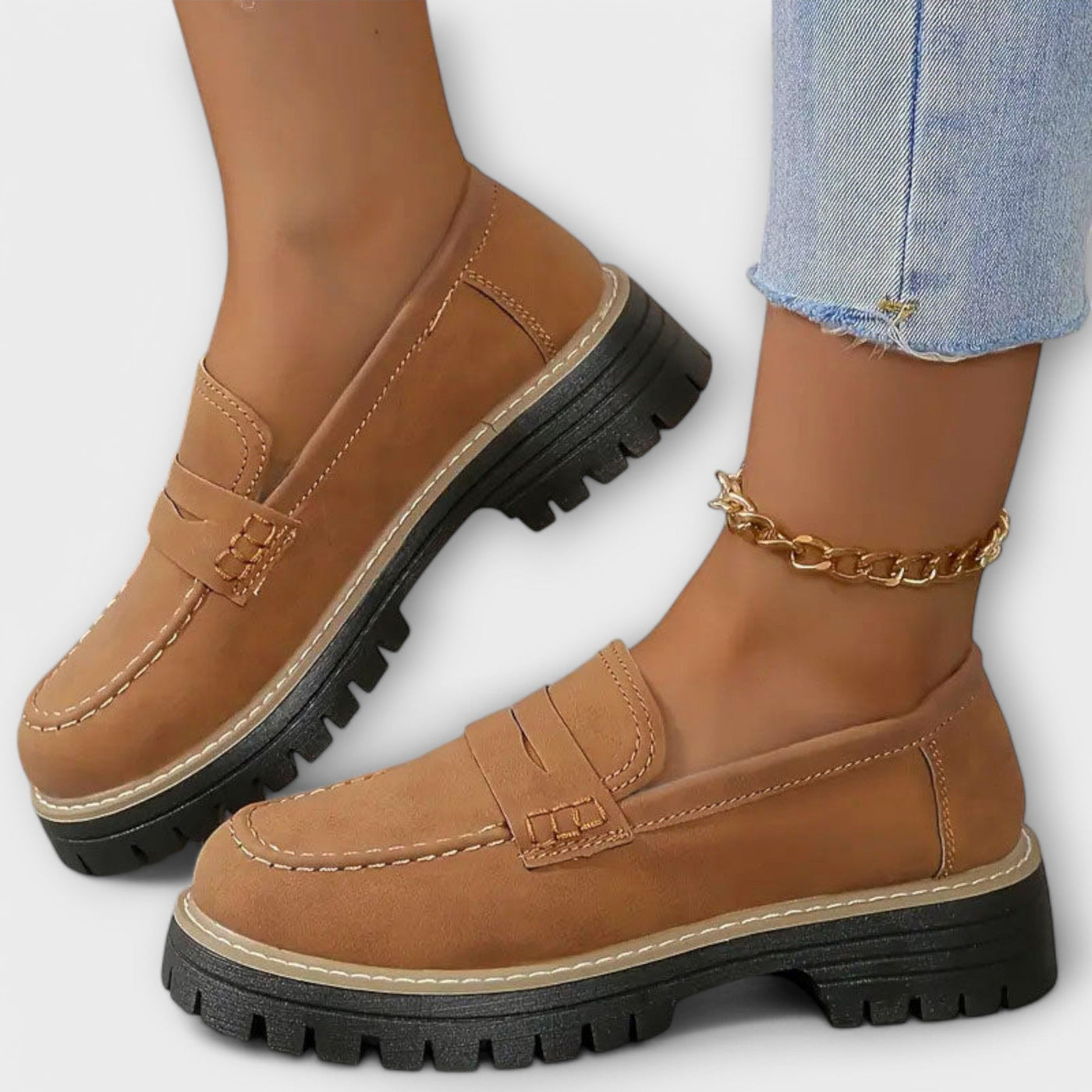 Chunky loafers