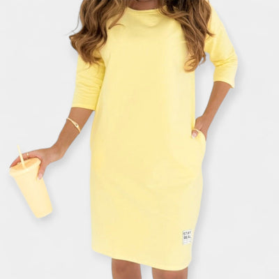 Casual dress with pockets