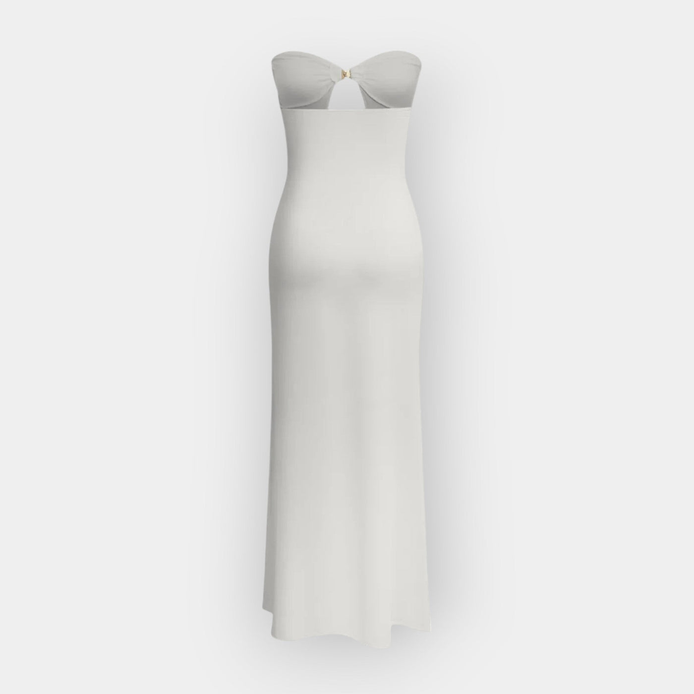 Maxi strapless dress